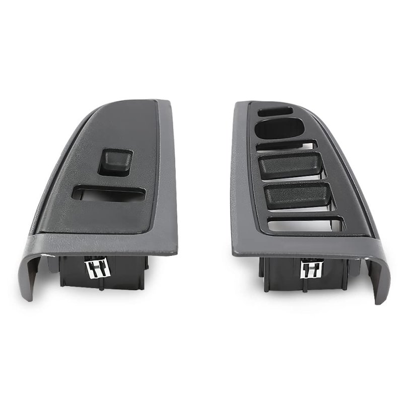 Front Window Switch Trim Bezel Driver And Passenger Side For Chevy Silverado Gmc Sierra 1500 2500 3500 4 Door 2003-2007 Fit