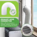 Portable Hose Tube Connector Interface For Efficient Air Conditioner Exhaust Duct System Well-constructed