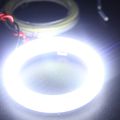 Everbrightt 1-pair White 60mm 45smd Led Vehicle Car Angel Eyes Halo Ring Lights Lamps With Shell