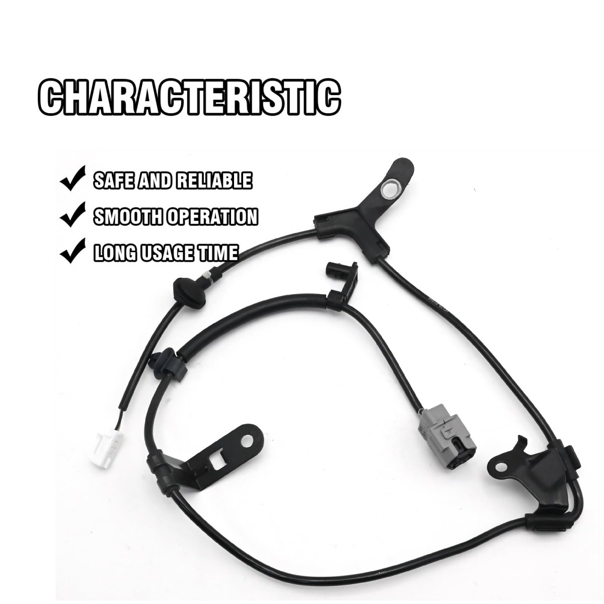 Zreneyfex 2pcs 8951602131 Rear Left Right Abs Wheel Speed Sensor Wire Harness Replacement For Toyota Corolla 2009 2010 2011