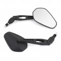 Topteng Motorcycle 10m Rear View Mirrors Universal Pair M10 Rearview For Custom Cruiser Cafe Racer