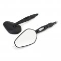Topteng Motorcycle 10m Rear View Mirrors Universal Pair M10 Rearview For Custom Cruiser Cafe Racer