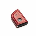 Vitodeco Genuine Leather Smart Key Fob Case With Strap Compatible For Acura Mdx Rdx 2022 -2023 Integra 2023 2024 4-button Red 