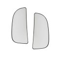 Lower Mirror Glass Pair For Ram 1500 2011 To 2024 Towing Mirrors Non Heated Convex Ch1325125 Ch1324125 68067730aa 68067731aa 