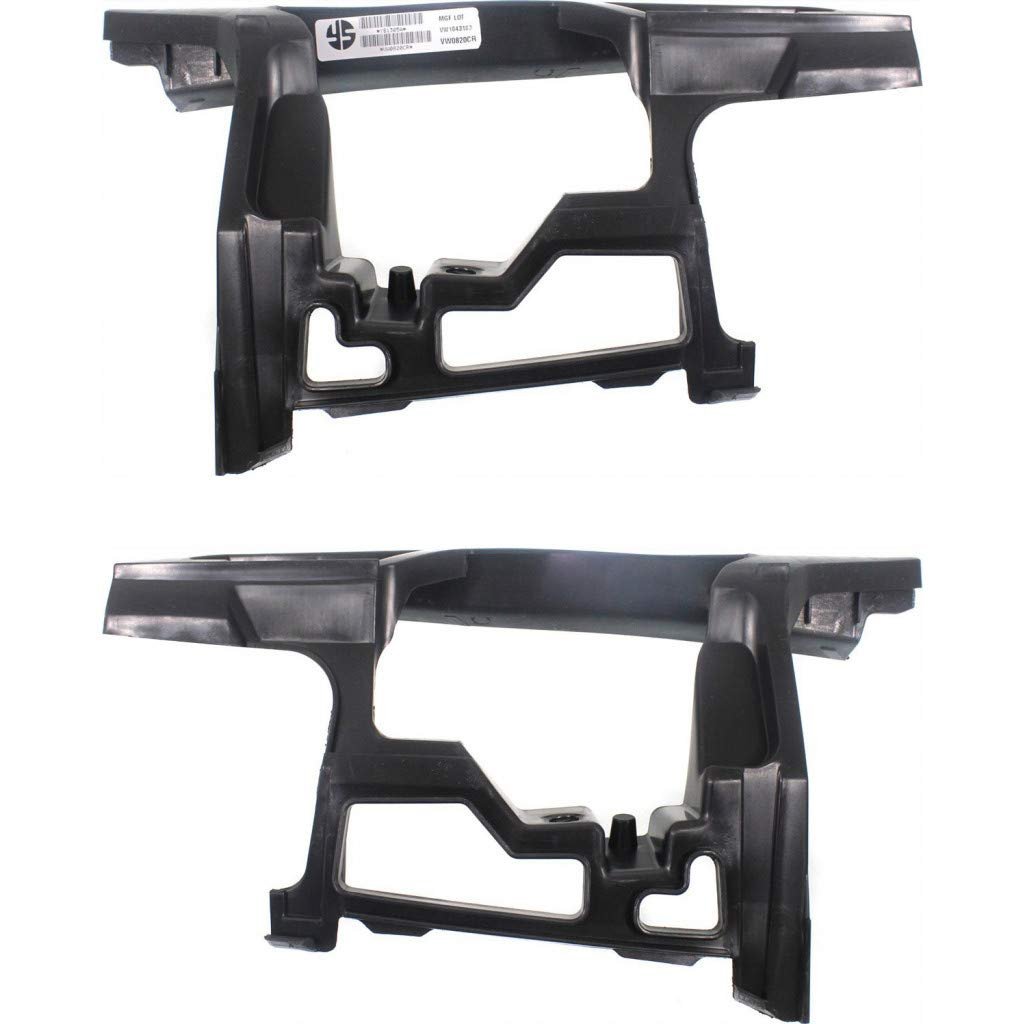 Volkswagen Golf Jetta Bumper Retainer 2010 2014 Front Cover Support Driver And Passenger Side Pair Vw1042103 Vw1043103