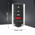 314mhz M3n5wy8145 Replacement Keyless Entry Remote Car Key Fob For Acura Tl 2009 2010 2011 2012 2013 2014 267f-5wy8145 3 1