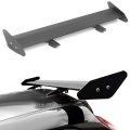 Aintier 1 Set Aluminum Rear Spoiler Wing Compatible For Universal Matte Black Trunk Tail