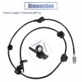 Uxcell Rear Right Abs Sensor Wheel Speed No 27540sg020 For Subaru Crosstrek 2016 2017
