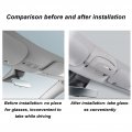 Car Glasses Holder Automobile Sunglassses Storage Case Replacement For Tesla Model 3 2017a 2023 Abs