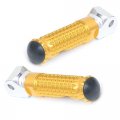Mcmotoparts M-pro Passenger Rear Footpegs Foot Pegs Gold For Gsx600 F Katana 1988-2008 02 03 04 05 06 07 08 