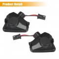 X Autohaux 1 Pair Side Mirror Puddle Light Led Lamp Left And Right White Fit For Mercedes Benz A Class W176 2012-2018
