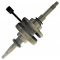 Crankshaft With Bearings Connecting Rod Gy6 50cc Scooter 139qmb 16 17 Teeth