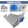 X Autohaux Coolant Radiator Reservoir Tank 8k0121403g Overflow Expansion Bottle With Cap And Sensor For Audi A4 A5 Quattro 1 8l