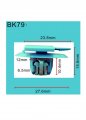 Autobahn88 Gm Moulding Clip With Metal Reinforcement Compatible Buick Oem 11611623 Pack Of 20