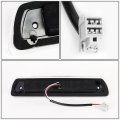 Compatible With 09-14 Ford F150 3d Led Bar Tail Light Dual-row 3rd Third Brake Cargo Lamp Chrome Smoked