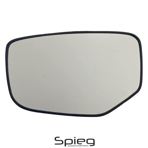 Spieg Driver Side Mirror Glass Replacement For Honda Accord 2008-2012 Heated With Backing Plate Left View Oe 76253-ta5-a11