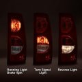 G-plus Rear Tail Lights Left Driver Right Passenger Side Replacement Compatible With 2003-2006 Chevy Silverado All Models