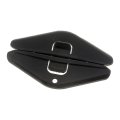 Window Guides For Cadillac Deville 1990 1991 1992 1993 Black Plastic Front Replacement 12337898 And 20747508 