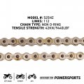 Niche Drive Sprocket Chain Combo For Kawasaki Z1000 Front 15 Rear 42 Tooth 525hz Standard 112 Links