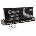 Niche Drive Sprocket Chain Combo For Kawasaki Z1000 Front 15 Rear 42 Tooth 525hz Standard 112 Links