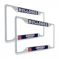 Gonzaga University Metal License Plate Frame For Front Or Back Of Car Officially Licensed Mascot 2-pack 