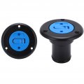 Tissting Boat Deck Fill 1 5in Abs Black White Waterer Cap Fill Hatch Inlet With Keyless Marine Filler For Yacht Blacng Boat
