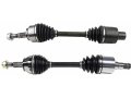 Front Cv Axle Shaft Set Of 2 For 2005-2010 Jeep Grand Cherokee Awd With Limited Slip Differential 