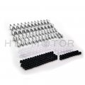 Httmt Compatible With Yamah Yzfr6 1999-2002 Complete Spike Fairing Bolt Kit Silver R6 2000 2001