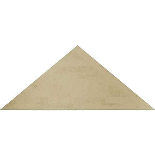 Ekena Millwork Gvurtr48x14drcpr Timberthane Rustic Urethane Gable Vents Primed Tan