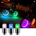 Led Valve Stem Caps Lights Kit Tire Wheel Waterproof Flashing Light Tire Lamp For Car Bike Motorcycle Waterproof Spoke Flash 