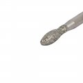 Uxcell 2 35mm Shank 5mm Tip Dia Oval Head Grinding Bit Diamond Mounted Point 20pcs