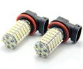 Werfamily 2 Pcs H11 Led Fog Light Bulbs Drl 120 Smd 1210 3528 White