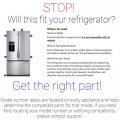Supplying Demand W10279866 Refrigerator Water Inlet Valve Replacement Model Specific Not Universal