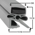 Hobart Qadh1 Gasket Magnetic Door Seal 24 1 2 X 61 Compatible With Part 283091-9