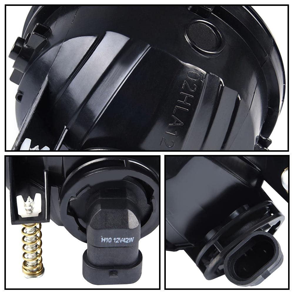 Front Bumper Fog Lights For 2006 To 2010 Ford F 150 And 2008 Lincoln Mark Lt Halogen Driving Lamps With Smoky Lens 2 Piece Set