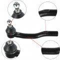 X Autohaux 2pcs Front Outer Tie Rod End Links Suspension Steering Part Replacement Es80603 Es80602 For Toyota Camry 2004-2011