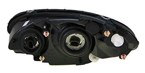 Headlight Assembly Set Of 2 For 2001-2005 Chrysler Pt Cruiser