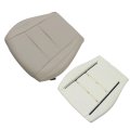Tan Perforated Front Driver Side Bottom Seat Foam Cushion Replacement Covers For Jeep Grand Cherokee 2011-2016 Dodge Durango 