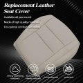 Tan Perforated Front Driver Side Bottom Seat Cover And Foam Cushion For Jeep Grand Cherokee 2011 2016 Dodge Durango 2018