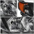 Auto Dynasty Oe Style Black Housing Amber Corner Headlight Lamps Tool Kit Compatible With Subaru Forester 09-13