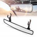 Kemimoto 17 Utv Rear View Center Mirror Race With 3 4 1 75 Or 2 Clamps Compatible 2021 Polaris Rzr Pioneer Can Am Commander