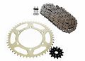 1990 1991 Suzuki Rm125 Chain And Sprocket Kit 520 114l Non O Ring 13 Tooth Front 51 Rear Stainless Steel Sprockets 