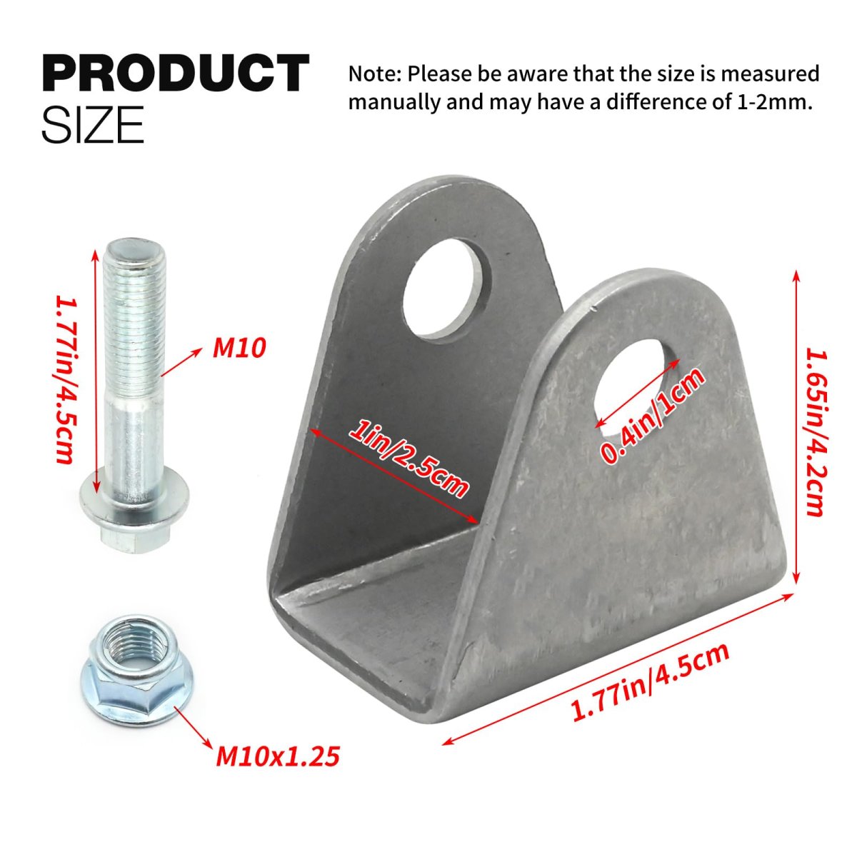 4 Pack Shock Mount Steel Base Absorption Suspension Bracket For Motorcycle Dirt Pit Bike Atv Go Kart Rlyy1037