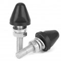 Qiilu Bonnet Location Cone Rubbers Stops Accessory Fits For Spitfire Herald Gt6