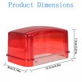 Labwork Tail Light Lens Replacement For Yamaha Rhino 450 660 700 2004-2021