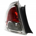 Ford Fusion 2006 2007 2008 2009 Tail Light Driver Passenger Side Pair Halogen Clear Red Lens Capa Replacement For Fo2818123c