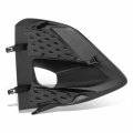 Ni1038162 Front Fog Light Cover With Compatible Nissan Maxima 2019 Driver Left Side Smooth Black
