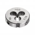 Uxcell Round Threading Dies Metric M3 5 X 0 6 Thread Right Hand High Speed Steel Hss Screw Cutting Die Repair Tool
