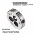 Uxcell Round Threading Dies Metric M3 5 X 0 6 Thread Right Hand High Speed Steel Hss Screw Cutting Die Repair Tool