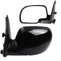 Driver Side And Passenger Manual Fold Non-heated Mirrors For 2003-2006 Cadillac Escalade Esv 2002-2006 Ext 1999-2006 Gmc Sierra